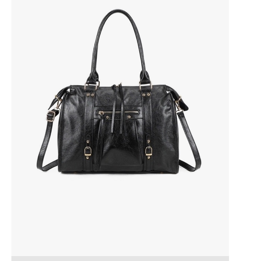 MEET ME THERE original Chic Black Tote Bag  from Netherlands s